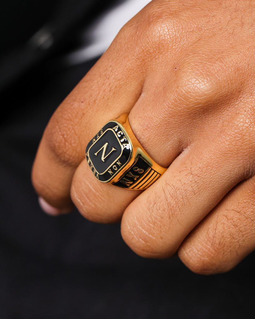 NXS Acta Non Verba Ring Gold | Culture Kings US