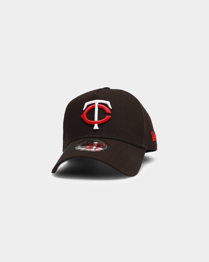 New Era 9FORTY A-Frame Minnesota Twins Snapback M Hat - Light Blue