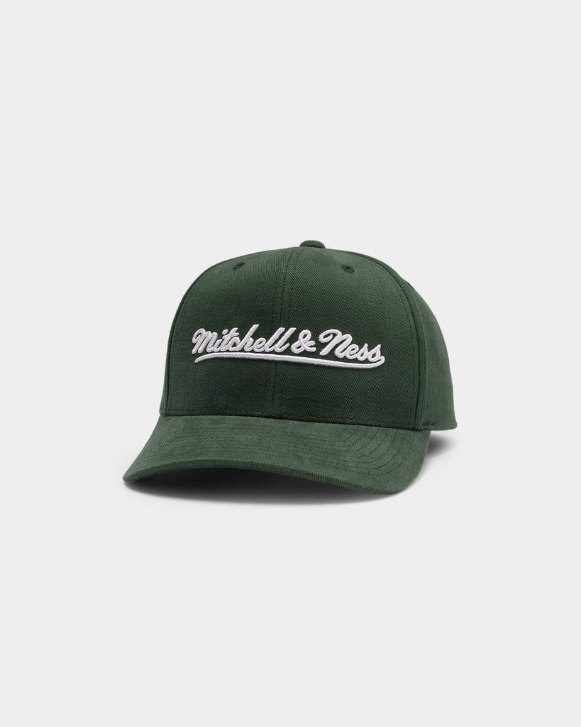 Mitchell & Ness Branded Pro Crown Snapback Green | Culture Kings US
