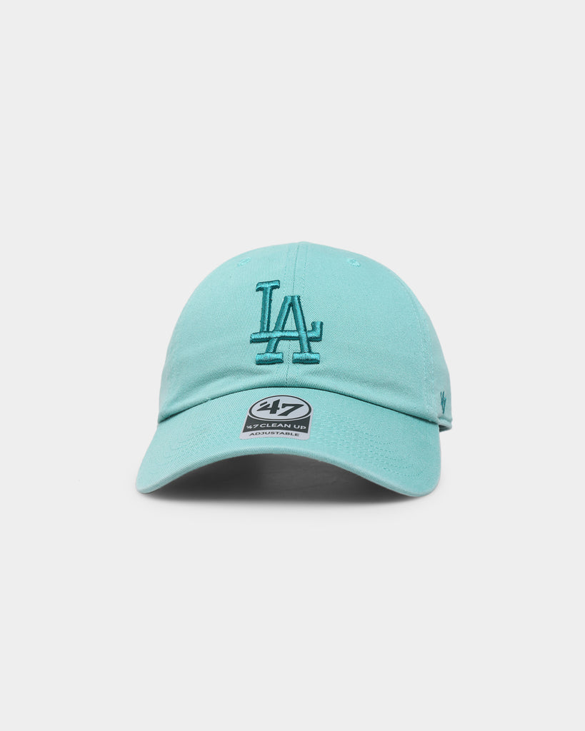 47 Brand Los Angeles Dodgers Clean Up Strapback Lagoon | Culture Kings US