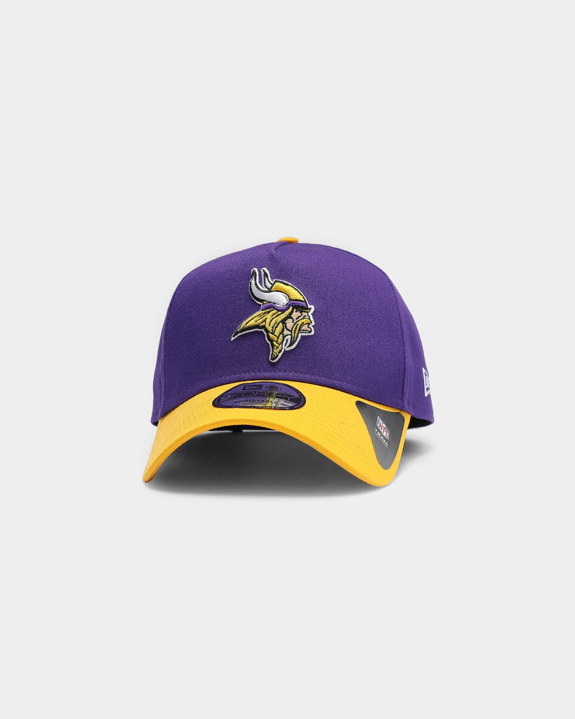 Minnesota Vikings New Era 2023 Sideline Adjustable Visor - White/Purple
