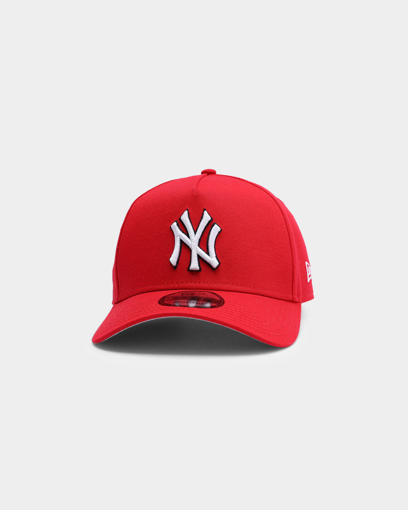 New Era New York Yankees 9FORTY A-Frame Snapback Red | Culture Kings US