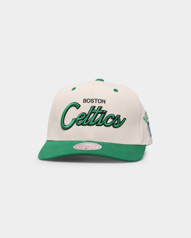 Pro Crown Celtics Snapback Cap by Mitchell & Ness