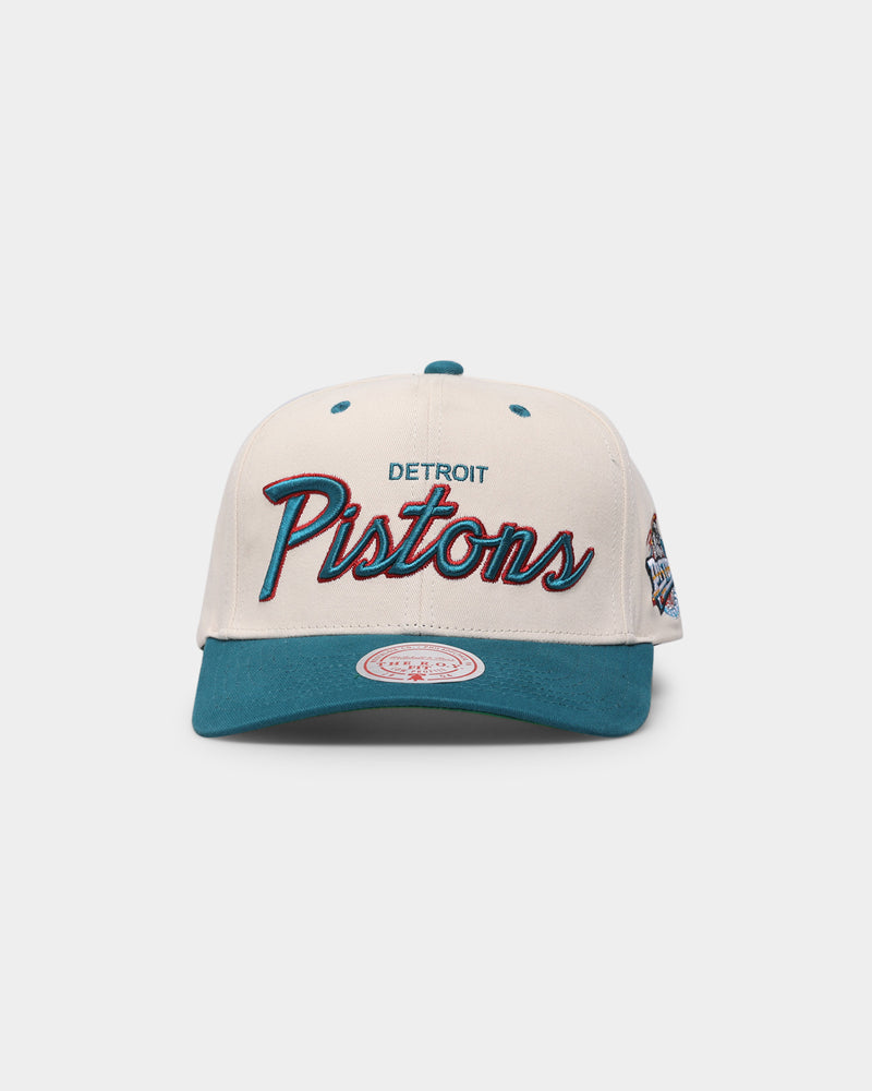 Detroit Pistons Reebok Leader Baseball Hat/Cap Red Polyester Size