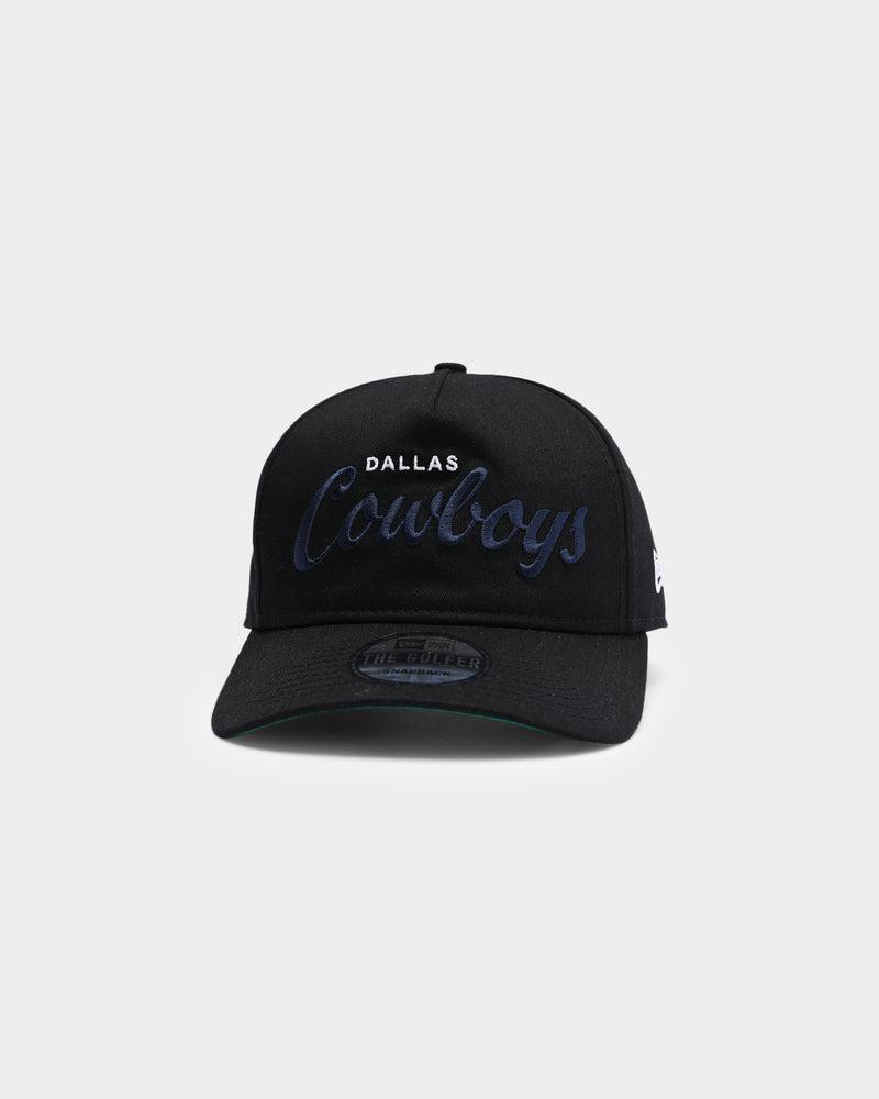 New Era Dallas Cowboys Coach Script Old Golfer Snapback Black