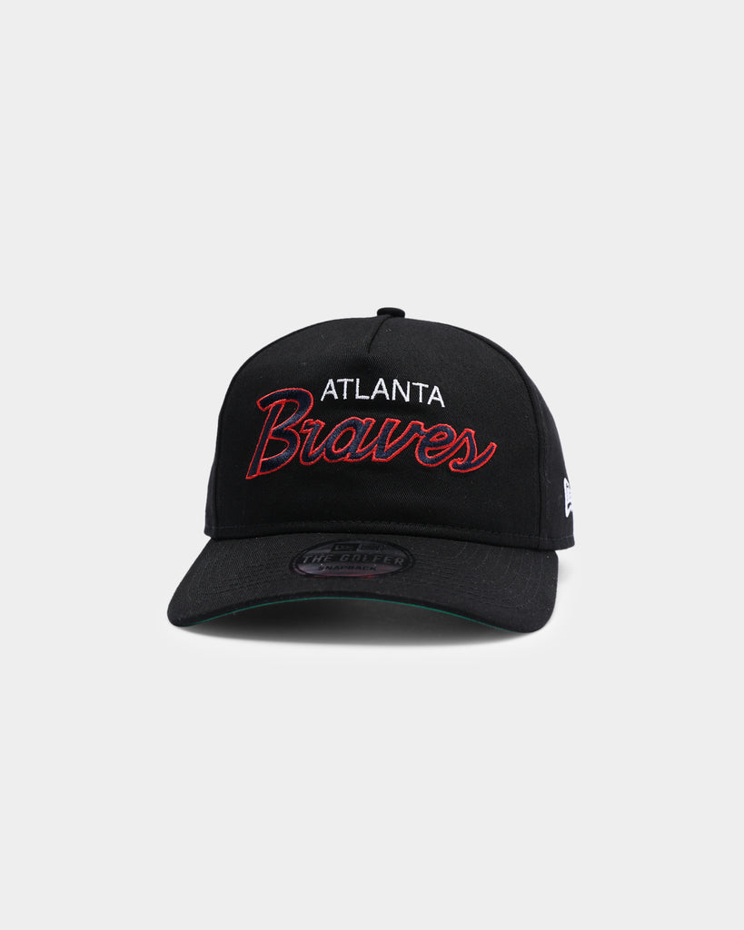 New Era Atlanta Braves Script Green UV (Black)