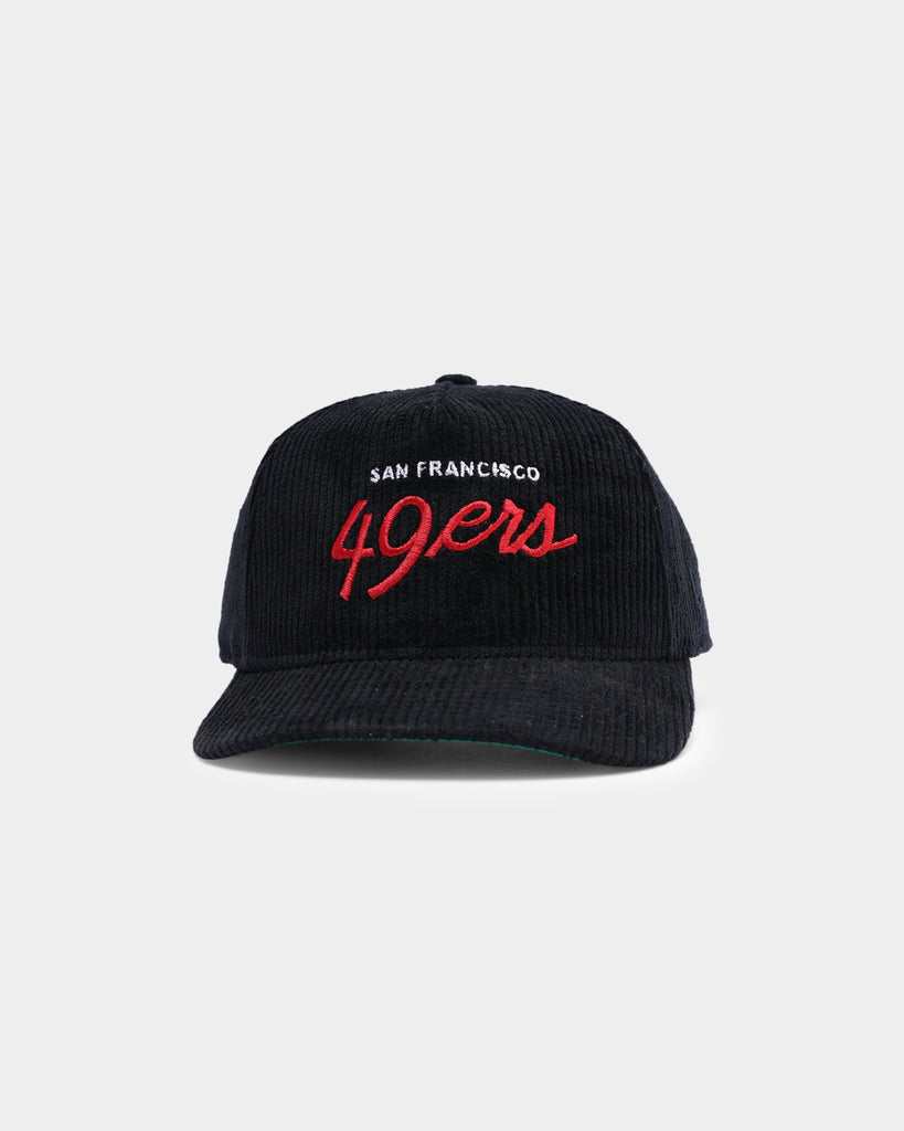 New Era San Francisco 49ers 'Black Cord' Old Golfer Snapback Black