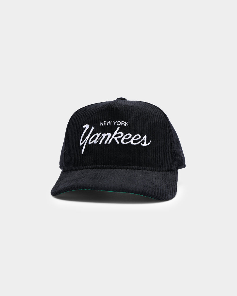 New Era New York Yankees Corduroy Script 9Fifty Brown Snapback Hat