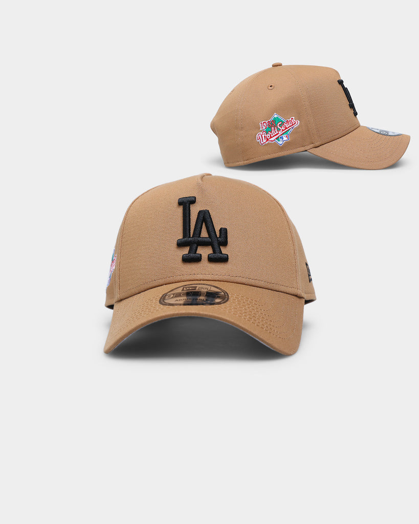New Era Los Angeles Dodgers World Series Wheat 9FORTY A-Frame Snapback ...