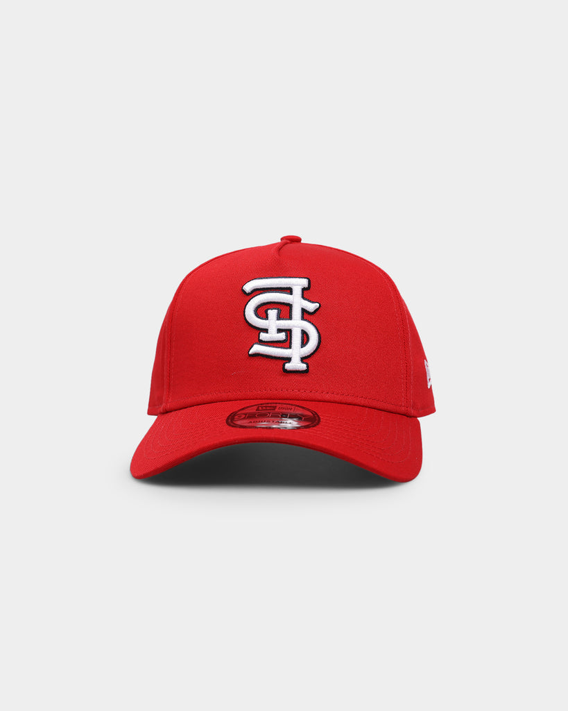 New Era St. Louis Cardinals Black and Red Edition A Frame Snapback Hat, A-FRAME HATS, CAPS