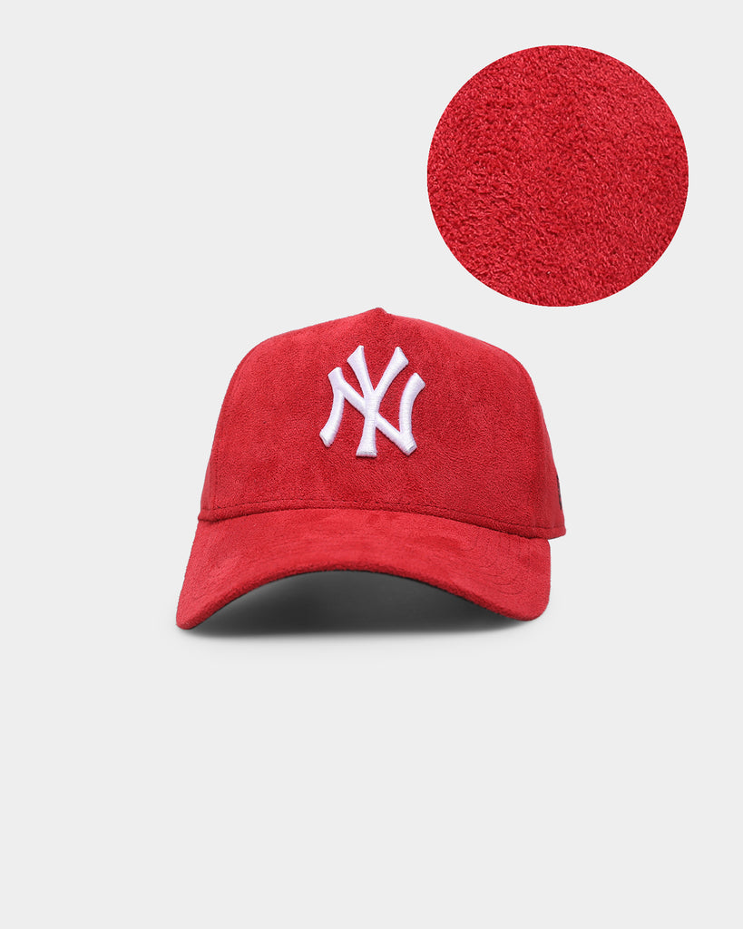 New Era New York Yankees 'Scarlet Red Suede' 9FORTY K-Frame