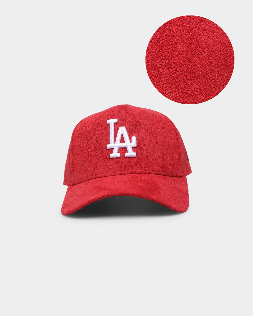 New Era Los Angeles Dodgers 'Scarlet Red Suede' 9FORTY K-Frame Strapba
