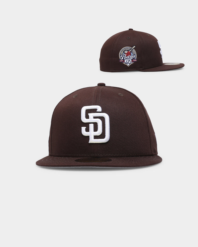 New Era San Diego Padres 40 Years 'Team Colour World Series' 59FIFTY Fitted Brown - Size 734