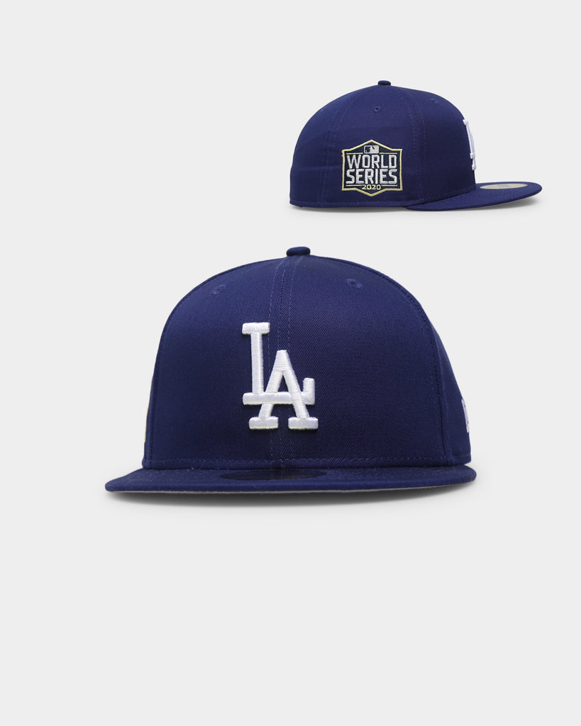 New Era Los Angeles Dodgers World Series 2020 Short Sleeve T-Shirt Dark Royal Blue