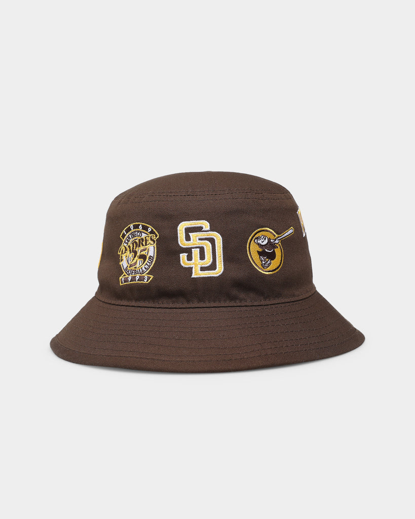 Padres San Diego Baseball Club Embroidery Bucket Hat Padres 