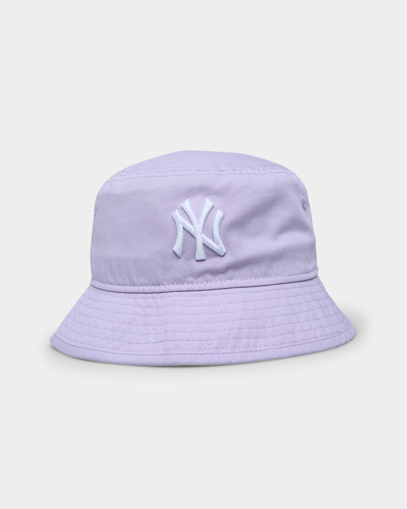 New Era Oversized New York Yankees Embroidery Logo Hoodie, Purple
