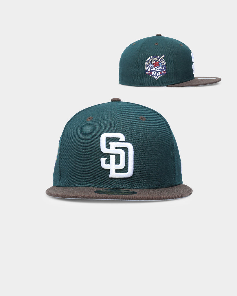 NEW ERA BEEF & BROCCOLLI OAKLAND A'S FITTED HAT (WALNUT/DARK