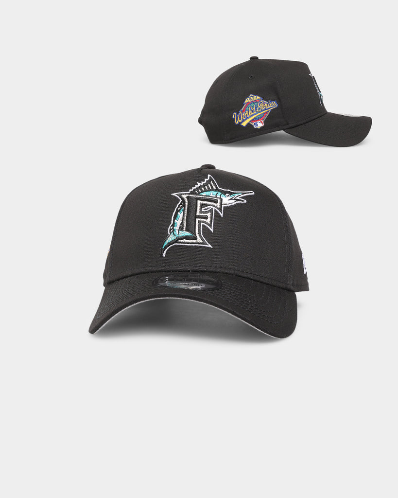 Florida Marlins 9Fifty Patch Up MLB Grey Bottom Snapback Hats