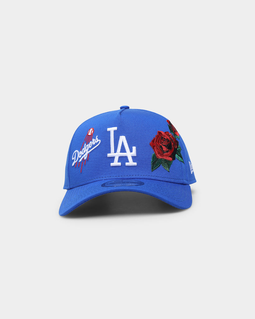 Los Angeles Dodgers Roses (Blue) Snapback