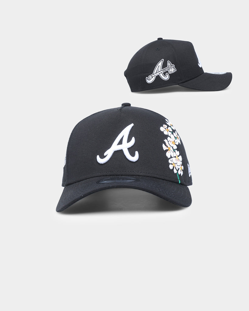 Custom Atlanta Braves Jewelry Design Brim Fitted 59Fifty Baseball Cap Sz 7  3/8