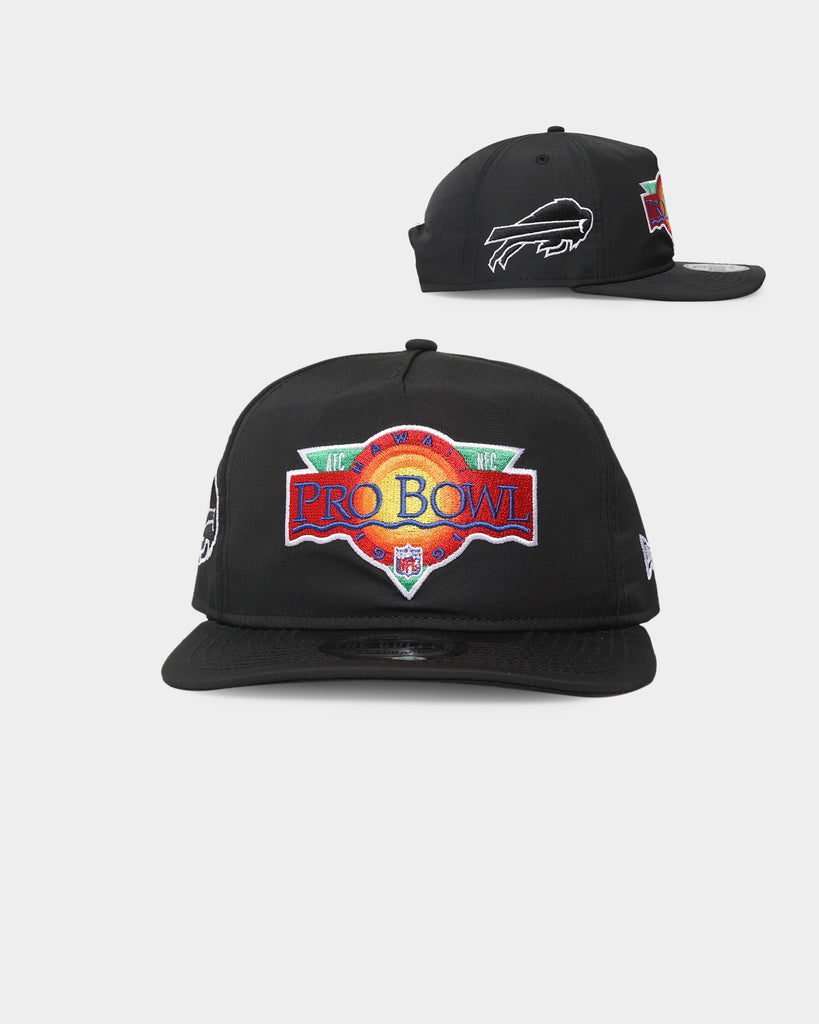Men's Buffalo Bills New Era Black Black on Black Low Profile 59FIFTY II  Fitted Hat