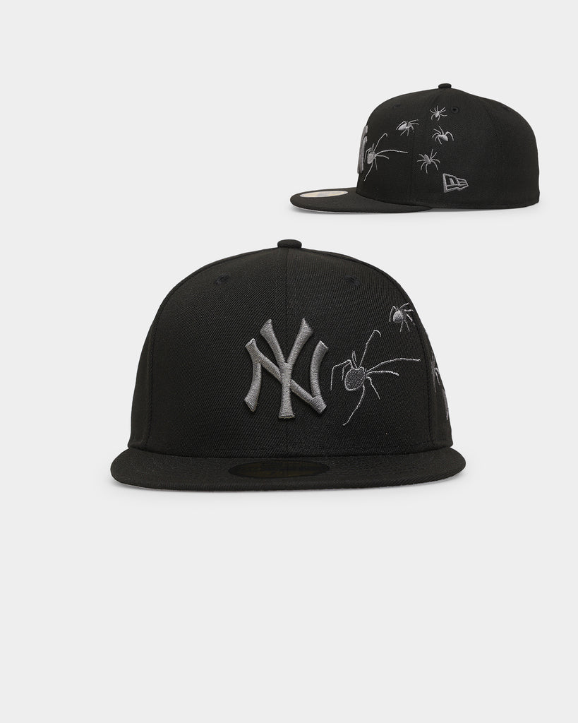 New Era New York Yankees 'Spider Crown' 59FIFTY Fitted Black