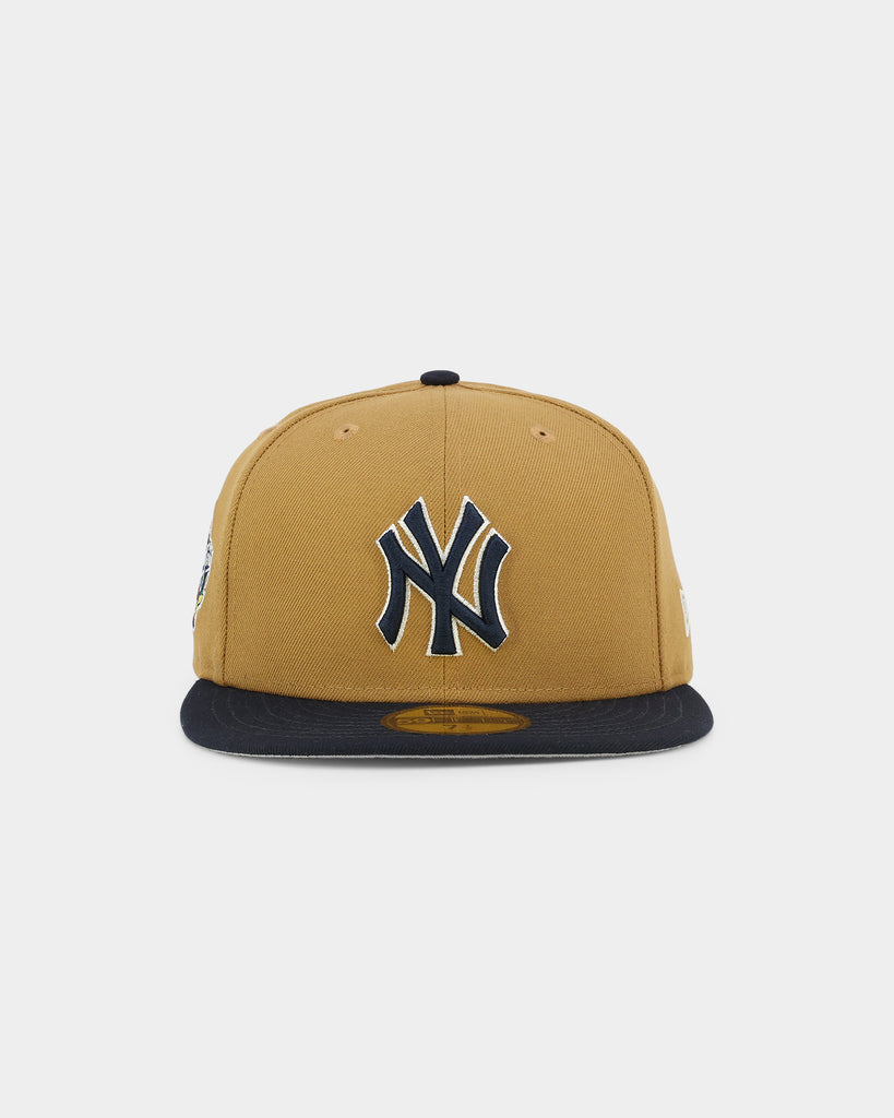 New Era New York Yankees 'Wheat/brown/gold' Suede 59FIFTY Fitted Wheat - Size 758