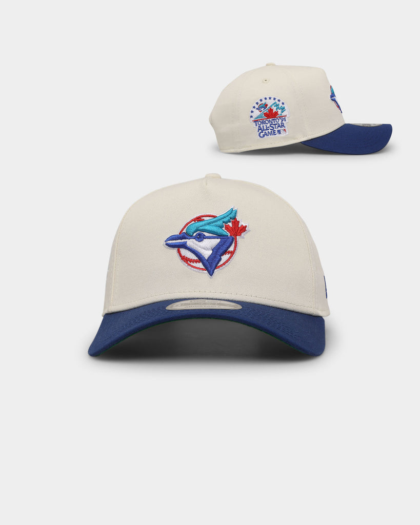 Toronto Blue Jays New Era A-Frame 9FORTY Adjustable Hat - Khaki