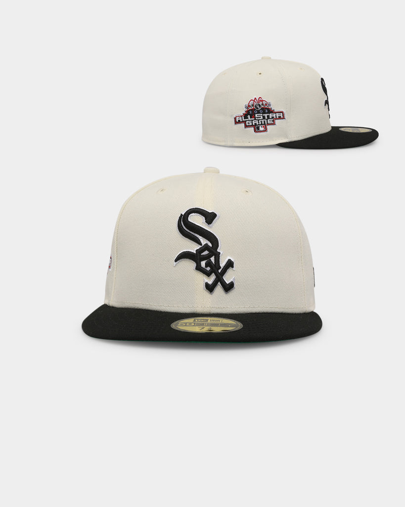 New Era Chicago White Sox Fitted Grey Bottom Black White (2003 All Star  Game Embroidery)