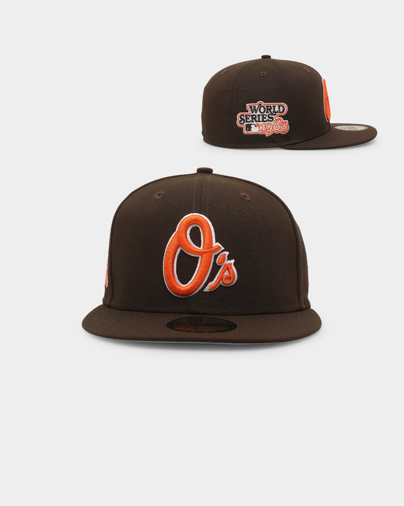 Men's Baltimore Orioles New Era Black/Orange 1983 World Series