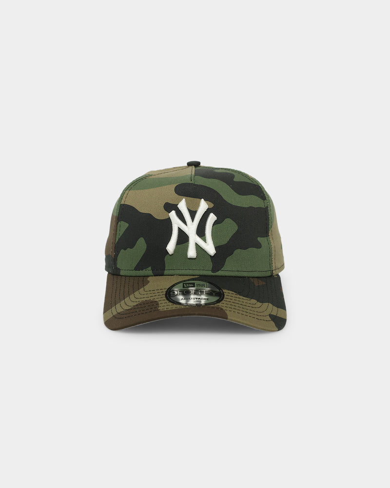 Men's Nike Black New York Yankees Camo Logo Team T-Shirt