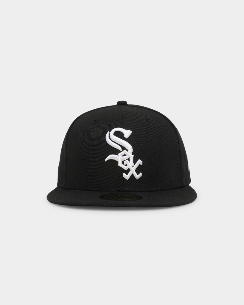 Kids New Era White Sox B&W 59FIFTY Fitted Cap