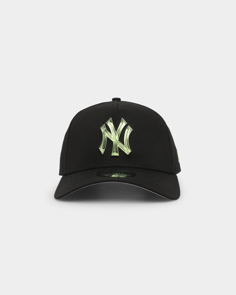 Official New Era MLB Drip Logo New York Yankees Black Tee