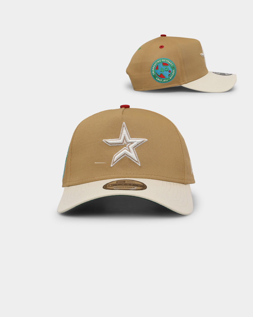 New Era Houston Astros 'Spices' 9FORTY A-Frame Snapback Ginger