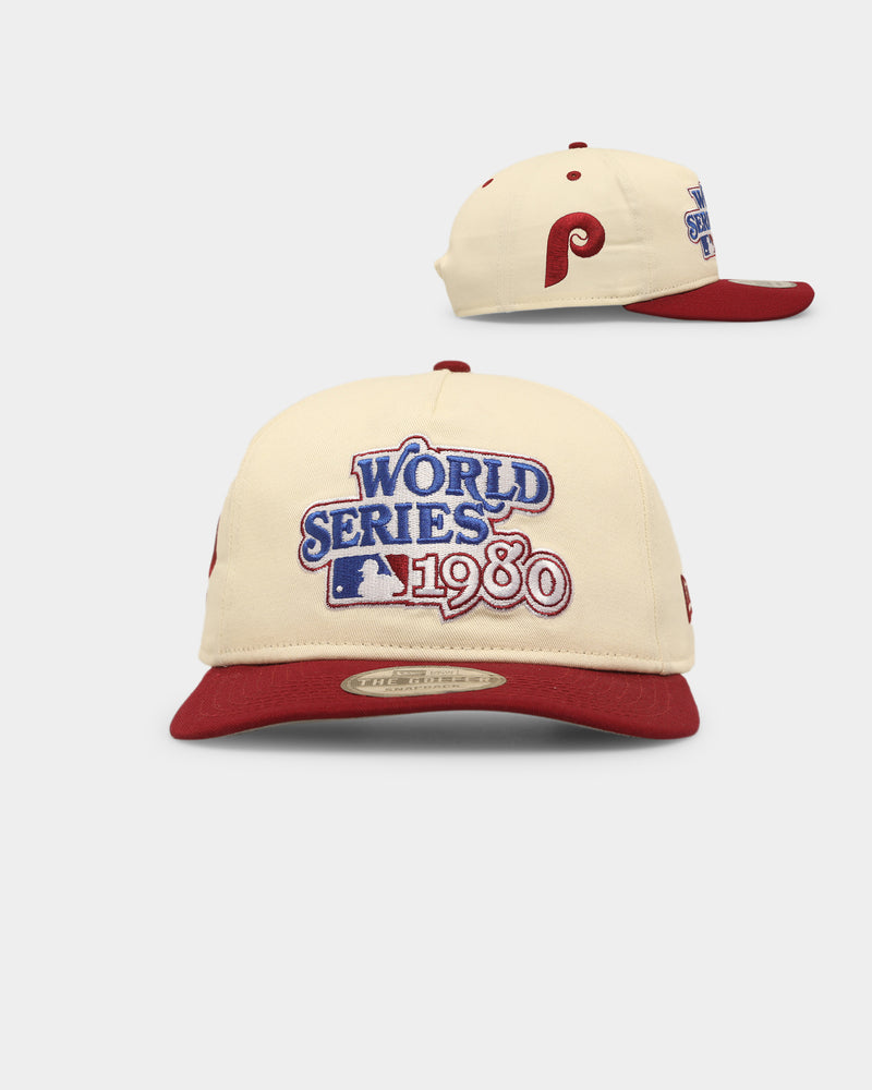 PHILADELPHIA PHILLIES 1980 WORLD SERIERS CLOUD UNDER BRIM NEW ERA FITT –  Sports World 165