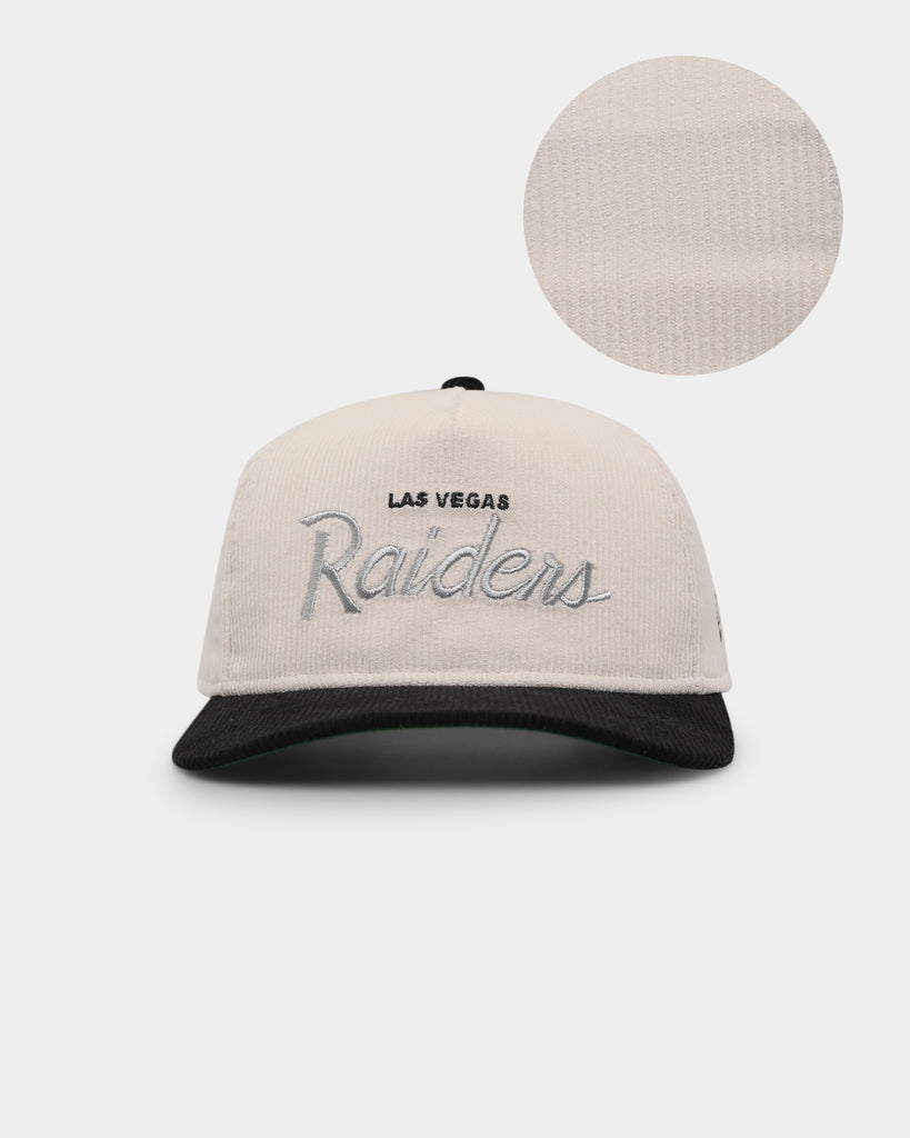 Las Vegas Raiders Script Classic Snapback Cap Hat Adjustable Black