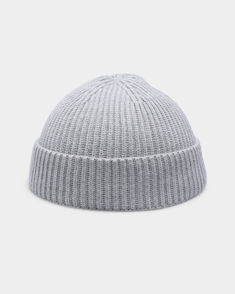 Goat Crew Fisherman Ribbed Knit Staple Beanie Grey | Culture Kings US
