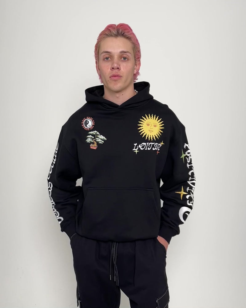 Culture Kings - Loiter 'Euphoric Multi Logo Hoodie