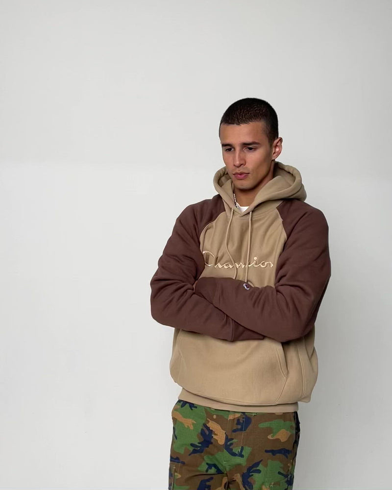 contrasting side band camouflage CLASSIC track sweatshirt