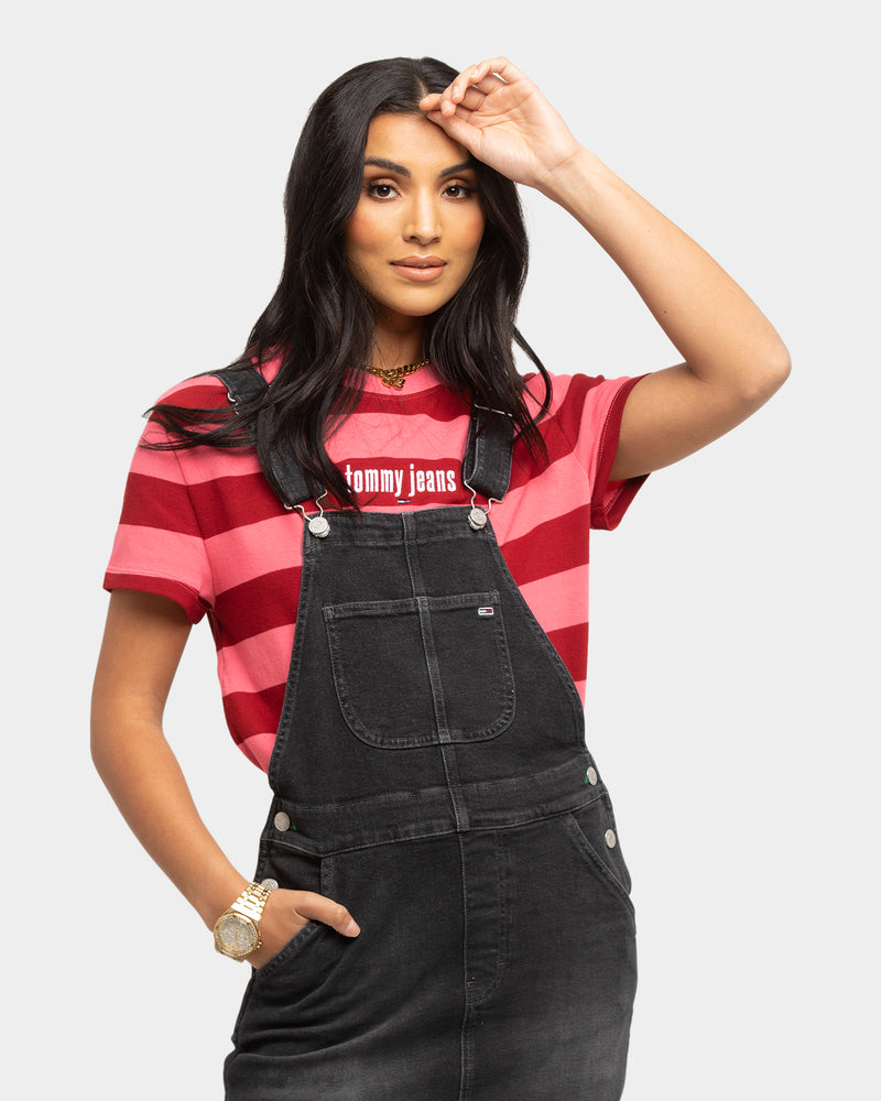 Tommy jeans shop classic dungaree dress