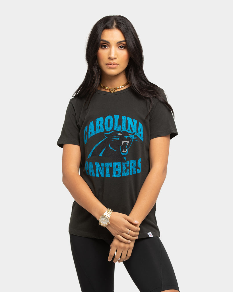 Women's Vintage Carolina Panthers Oversized NFL T-Shirt Dress S