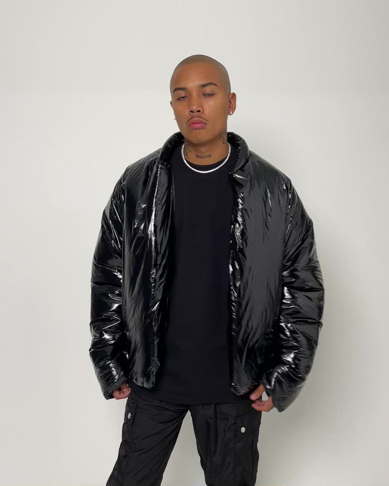 Club Paradise Paxton Puffer Jacket Black