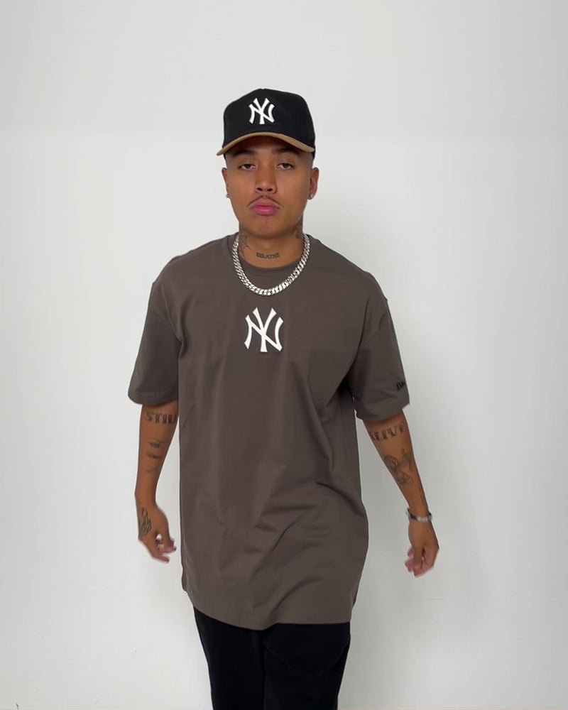 T-shirts New Era New York Yankees MLB Team Wordmark Oversized T
